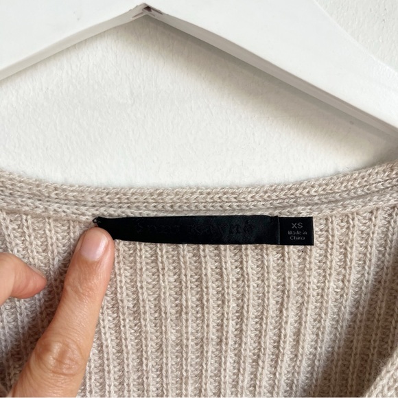 Jenni Kayne Cabin Sweater in Oatmeal - Picture 5 of 11